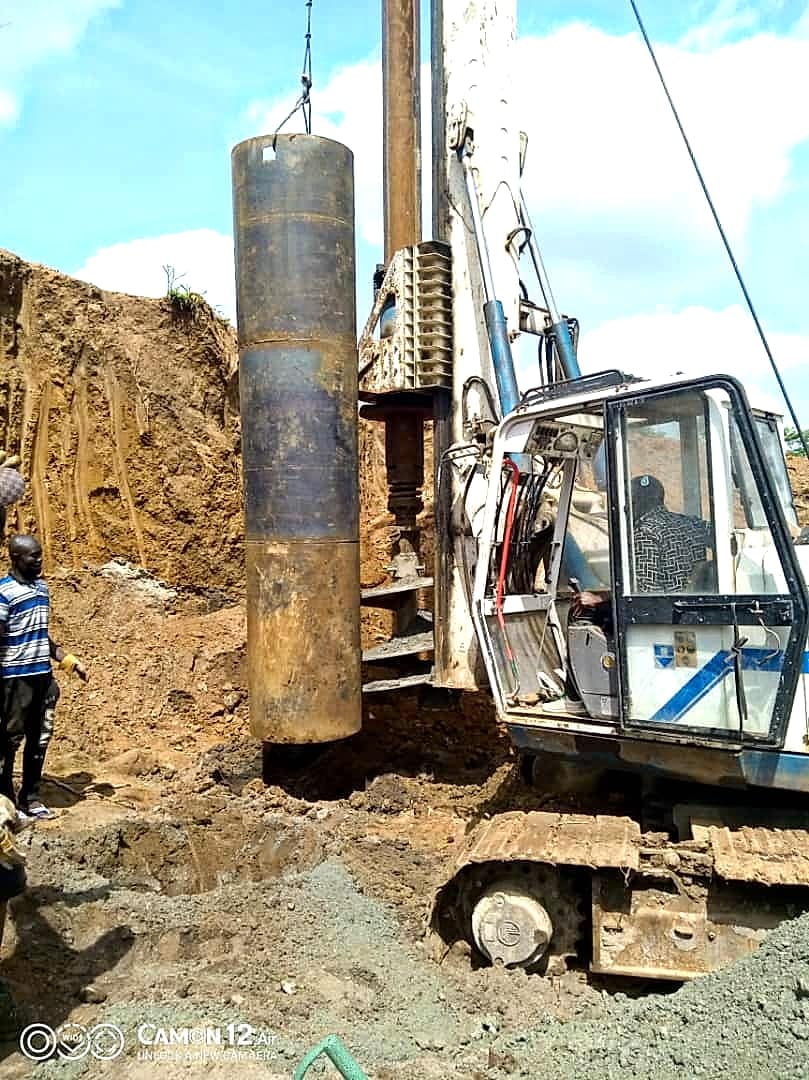 Iseyin Bridge Bored Piling & Substructure — Foundation Engineering project in Iseyin, Oyo State, Nigeria